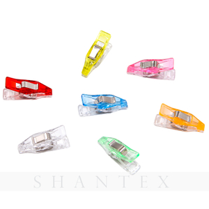 Variedad de colores clips de plástico para patchwork coser artesanías de bricolaje
