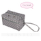Bolso cuadrado grande de lana para tejer