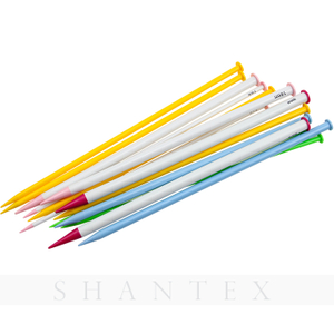 DIY Crochet Hooks Knitting Needles Set Soft Plastic Point Knitting Needle Weave Craft