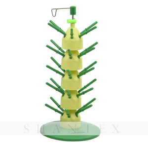Stack'n Stitch Thread Tower Organice hasta 30 carretes Soporte de carrete de hilo