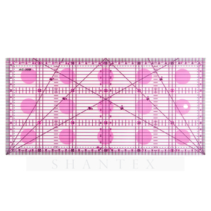 15 * 30cm Rectángulo Patchwork Acolchado Regla promocional Material acrílico Regla de costura